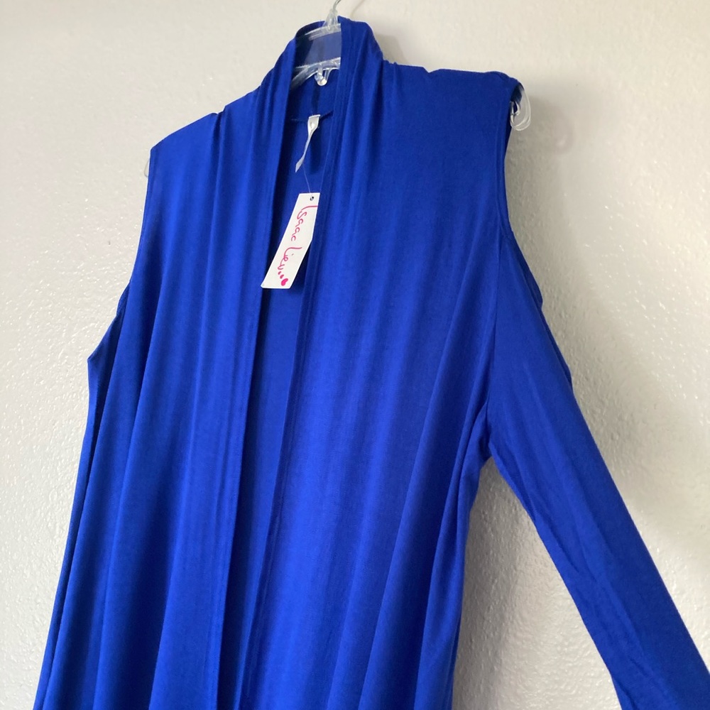 Isaac Liev | Cold shoulder cardigan - Picture 3 of 7